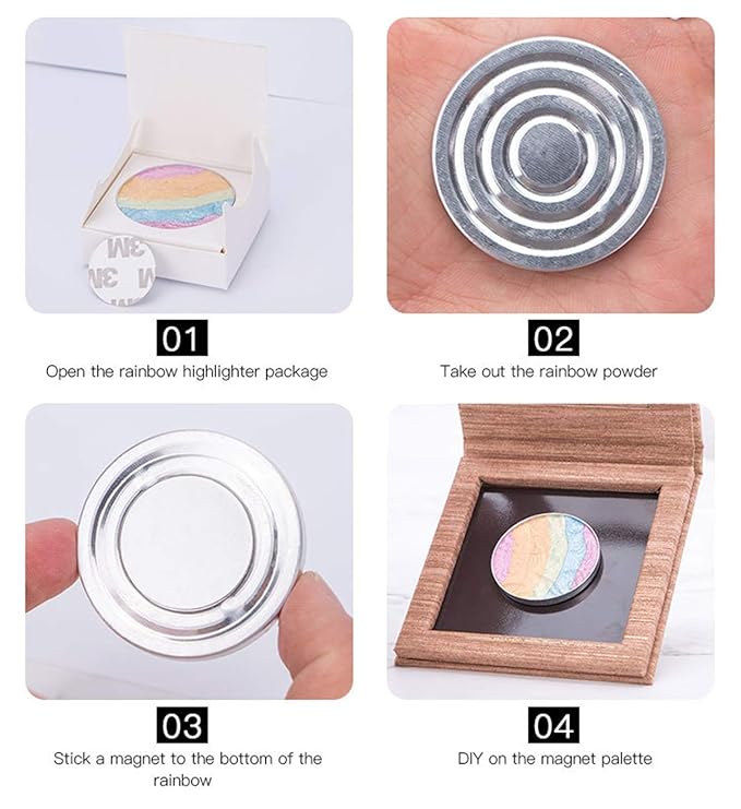 Pro 6 Colors 3D Baked Rainbow