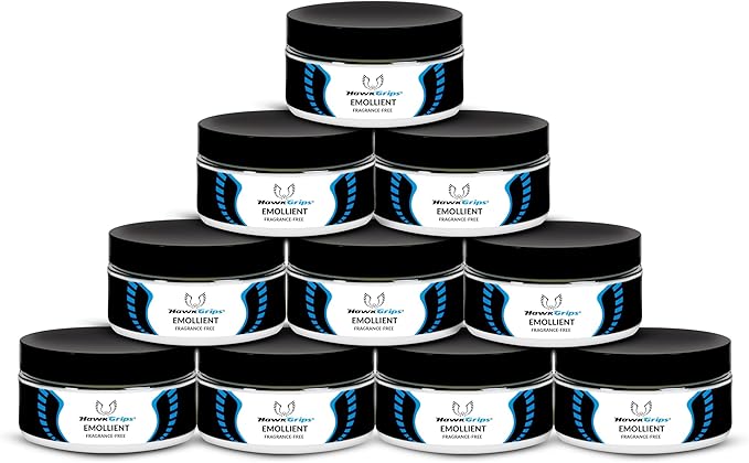 8oz Massage Emollient, Unscented, Emollient for IASTM and Massage, Soft Tissue Mobilization & Lubrication for Massage Therapy, Shea Butter, Oil Based, Vegan, Cream Alternative, Pack of 10