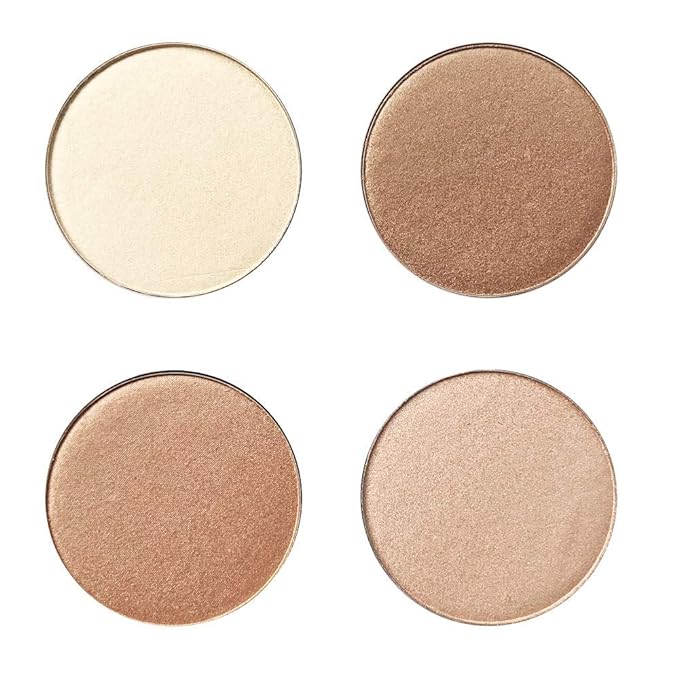 Highlighter Palette,Highlighter Makeup Palette, Glow Bronzer Highlighter Powder makeup palette