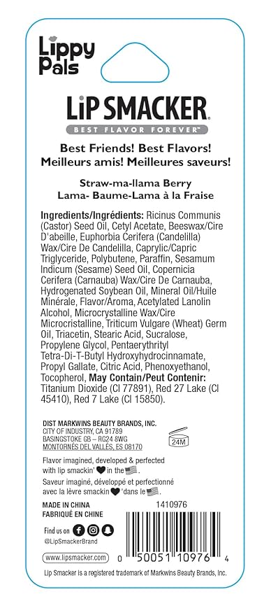 Lip Smacker Lippy Pals Llama, Flavored