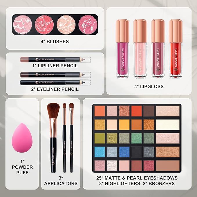 Makeup Kit For Women,All in One Makeup Gift