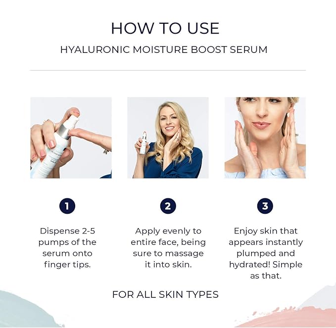 Alana Mitchell Anti-Aging Peptide Eye Cream Hyaluronic Moisture Boost Serum