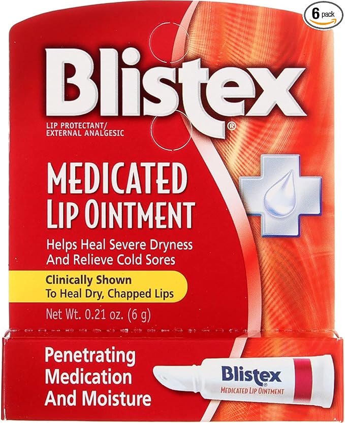 Lip Medicated Ointment (Pack of 6)
