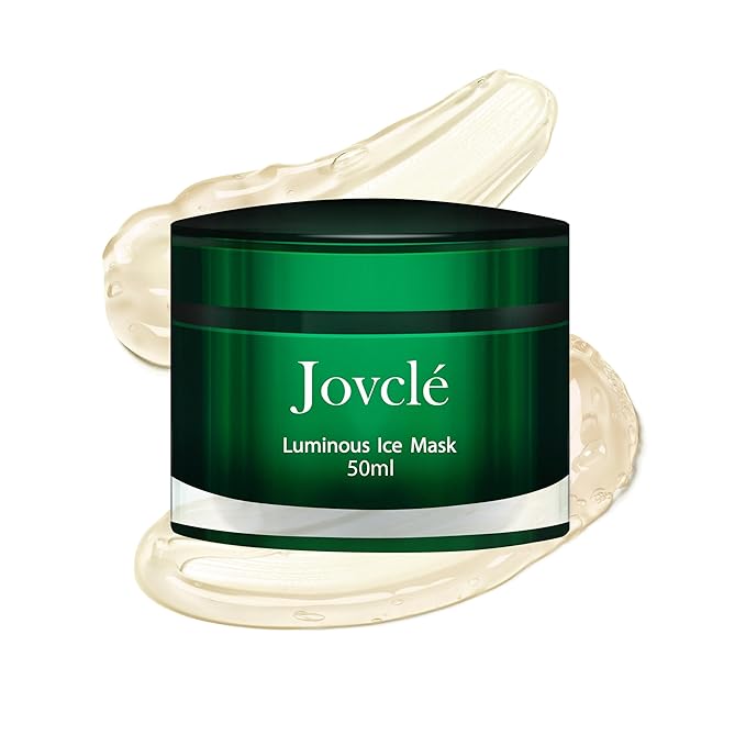 Luminous Ice Facial Mask, Hydrating Gel for Sensitive Skin, Herbal-Infused Formula with Centella Asiatica, Astragalus, Ginseng & Osmanthus, 1.69 fl. oz