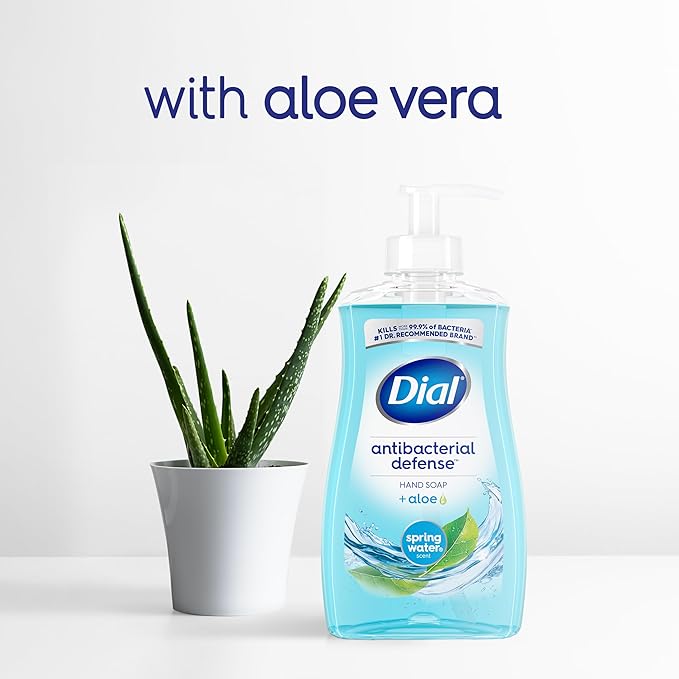 Dial Antibacterial Liquid Hand Soap, Spring