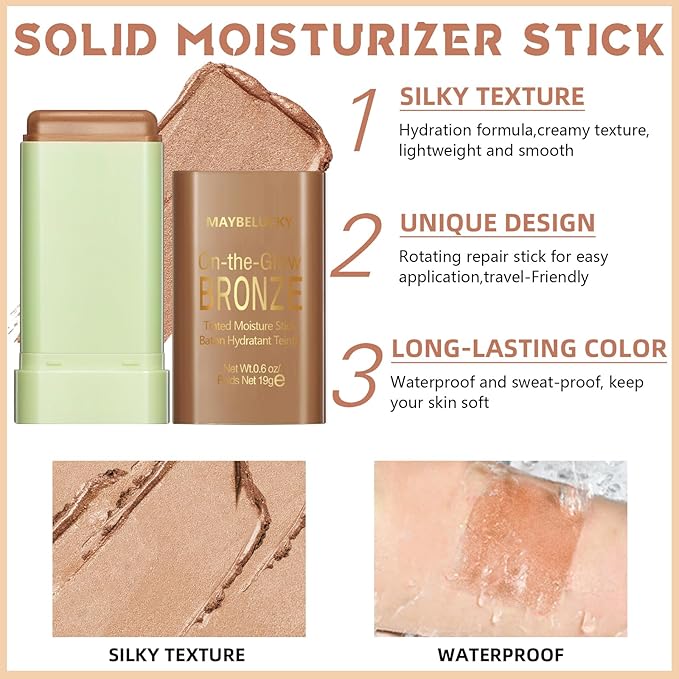 Cream Contour Stick for Cheeks Tint, Multi-Use Makeup