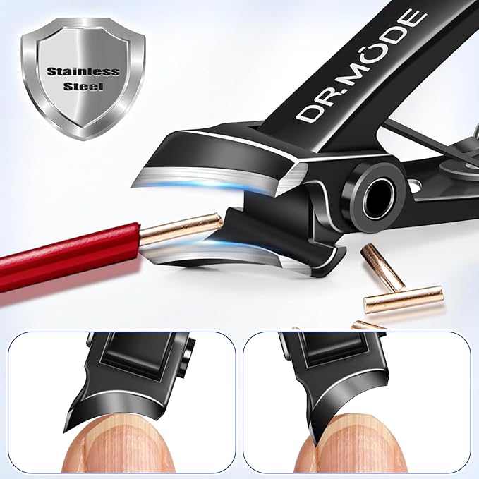 Toenail clippers for thick toenails