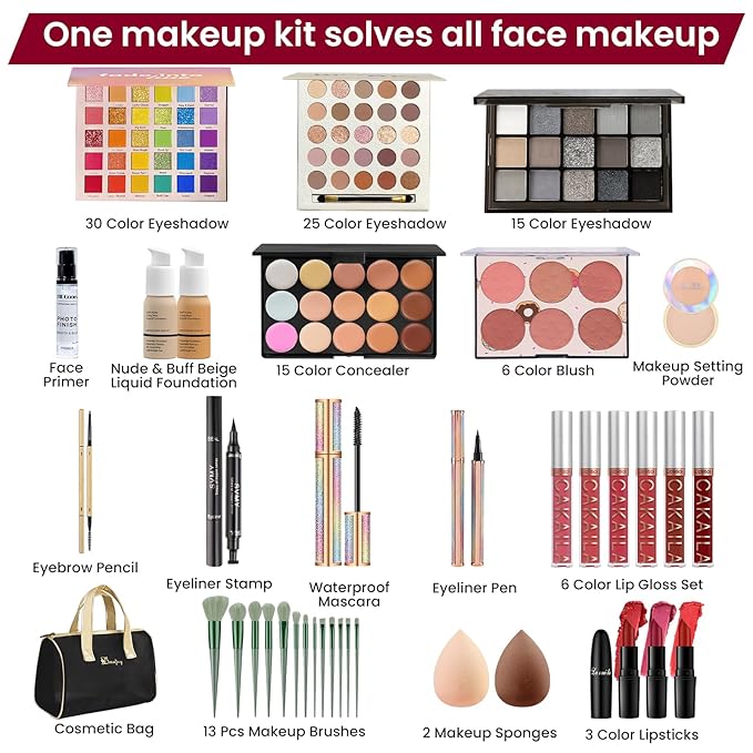 Makeup Kit for Women, Travel Makeup Kit, Makeup