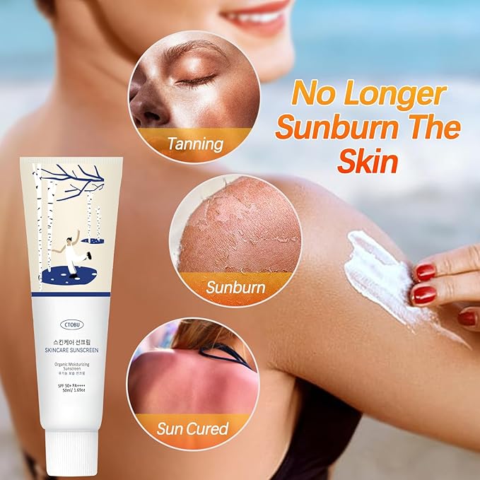 Relief Sun Sunscreen SPF50 +++++PA +Korean Skin Care Solution for All Skin Types | Nourishing Skin Protection and UV Defense (1pcs)