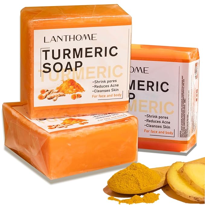 Turmeric Soap Bar, Organic Face Soap,