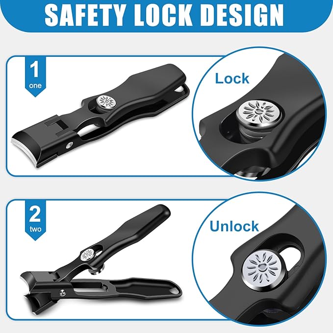 Nail clippers for thick nails