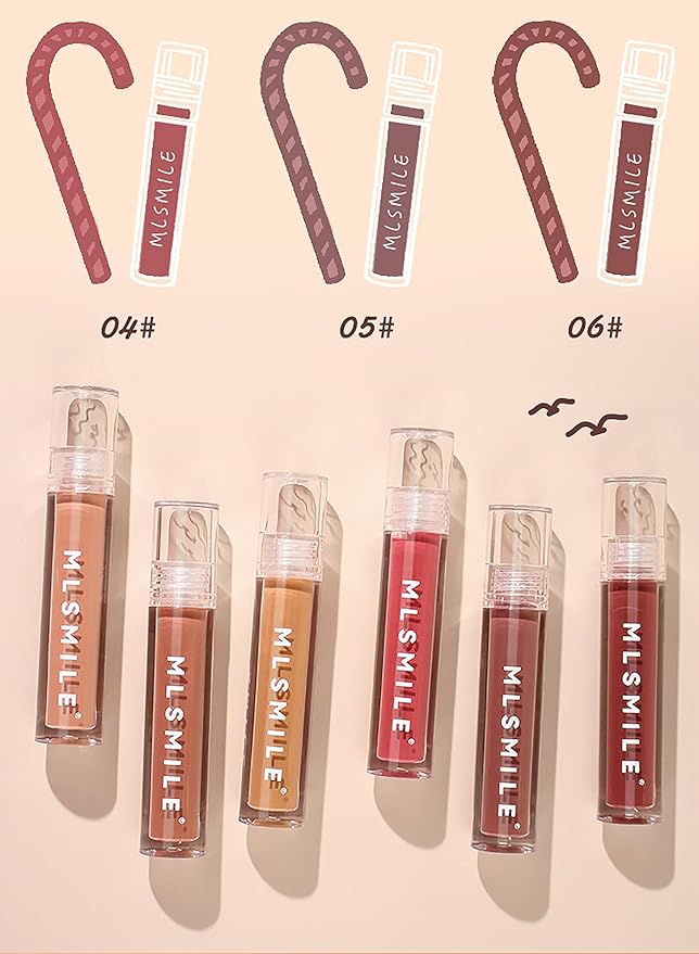 3Pcs Lip Gloss Collection Makeup Set, Shimmery Smooth Gloss
