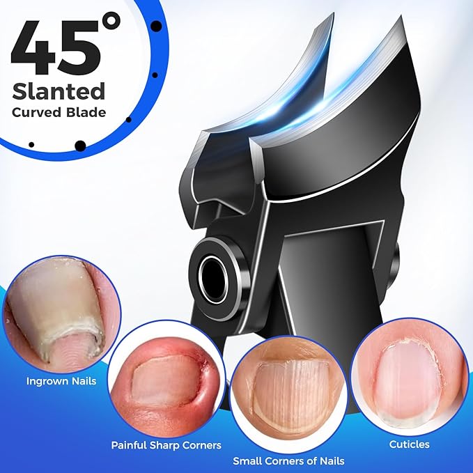 Toenail clippers for thick toenails