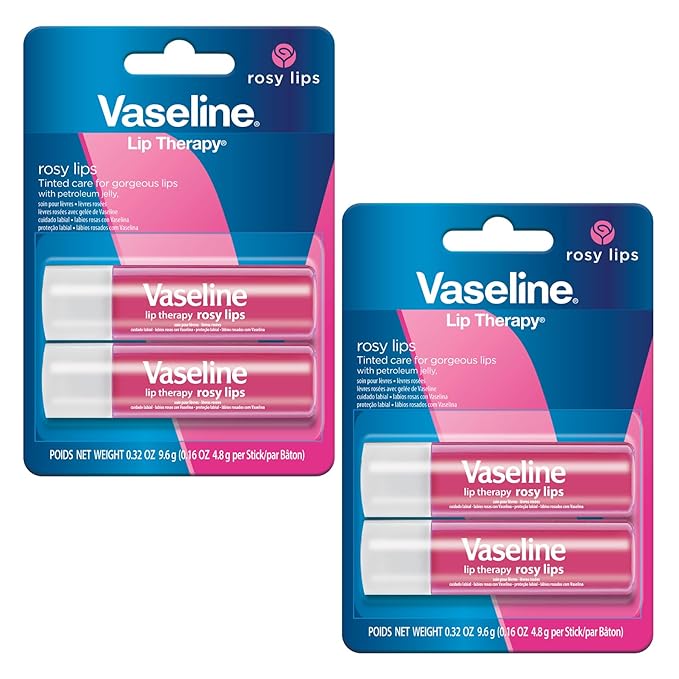 Vaseline Lip Therapy Care Rosy, Fast-Acting
