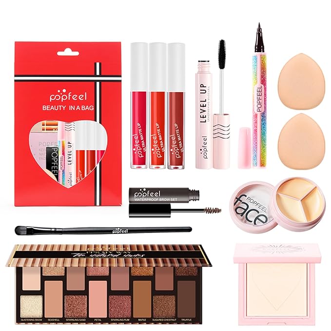 All in One Makeup Kit, Full Starter Essential