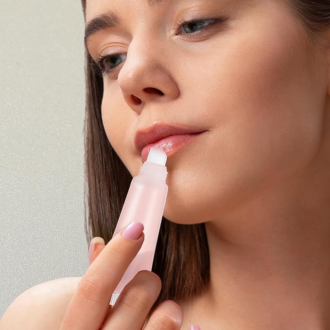 Lip Gloss Empty Balm Tubes, 5Pcs Lip Balm Gloss