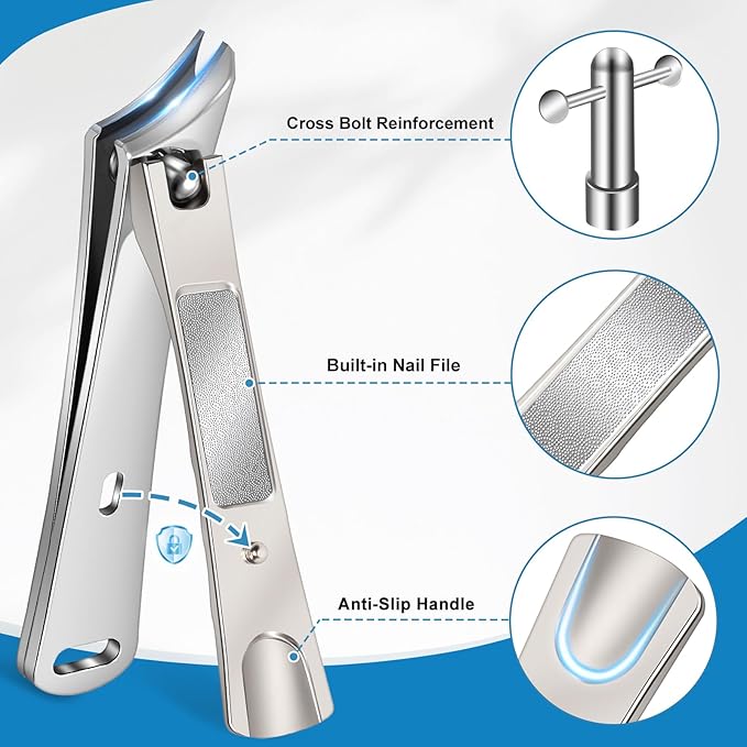 Toenail clippers for seniors thick