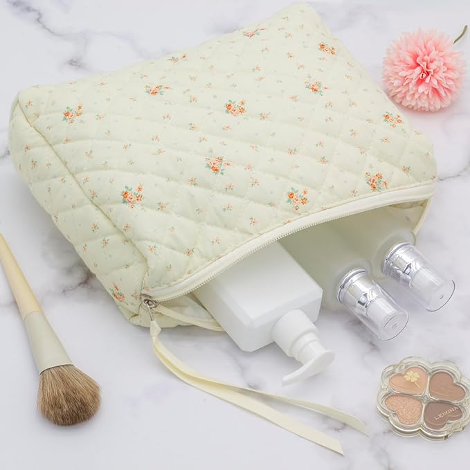 Pazimiik cotton makeup bag for
