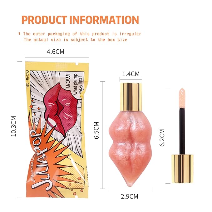 Lip Plumper Gloss Moisturize Hydrating Liquid Lipstick Smooth Gloss