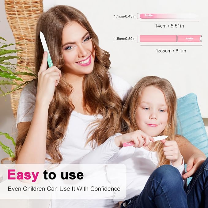 Glass Nail Files for Natural