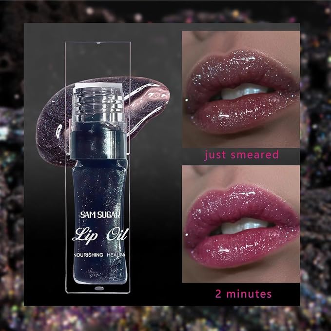 Conversionh Magic Color Changing Lip Oil, Long Lasting Lip