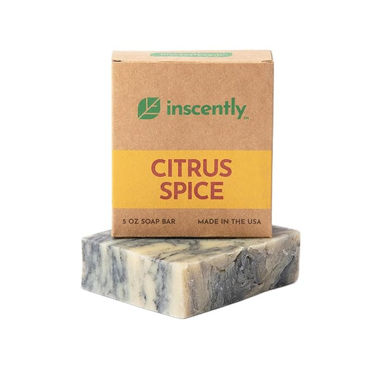 Citrus Spice Scented Bar Soap -