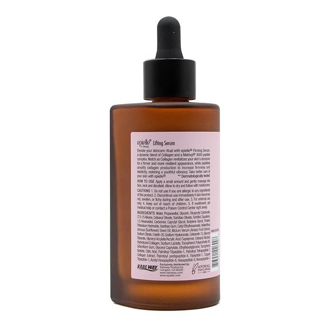 Complex Collagen Serum with Peptides (3oz) Lifting, Firming, and Skin-Supporting Formula for Plump, Youthful-Looking Skin, Easter Gift, Mother's Day Gifts