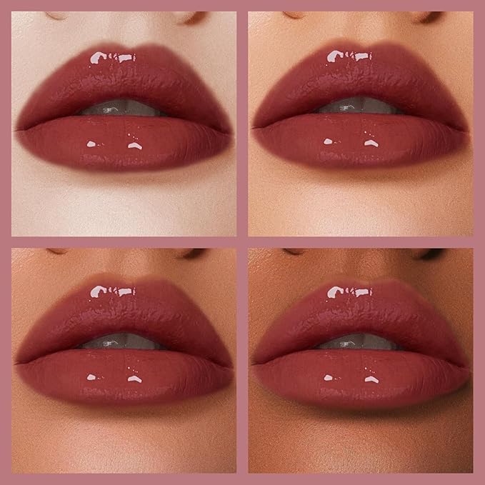 Moisturizing Lip Gloss, Non-Stick and Non-Drying Luminous Tinted Moisturizing