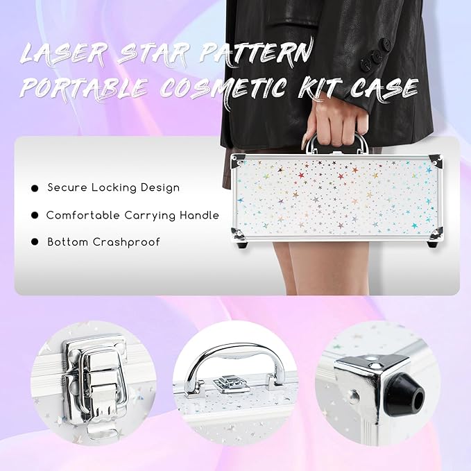 Color Nymph Beginners Makeup Kit With Train Case