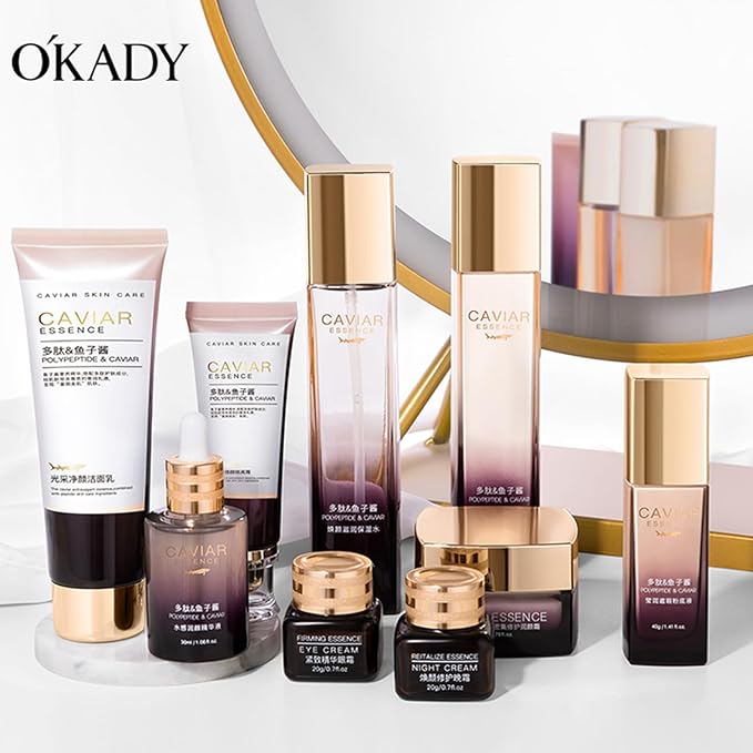 O’KADY 9 Pcs skincare set Anti Aging