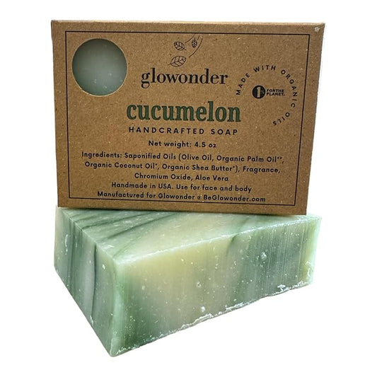 1 Pack Cucumelon Handmade Organic Bar
