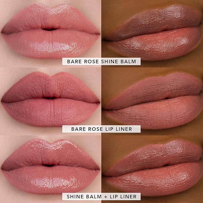 Jouer Bare Rose Lip Kit -