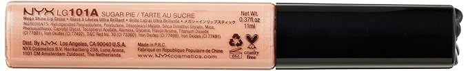 NYX Professional Makeup Mega Shine Lip Gloss, Sugar Pie, 0.37 Ounce