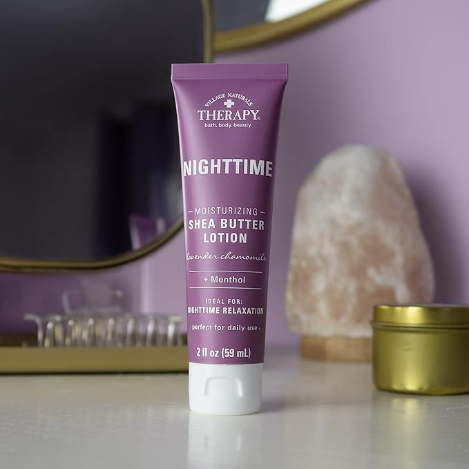 Village Naturals Therapy Nighttime Moisturizing Shea
