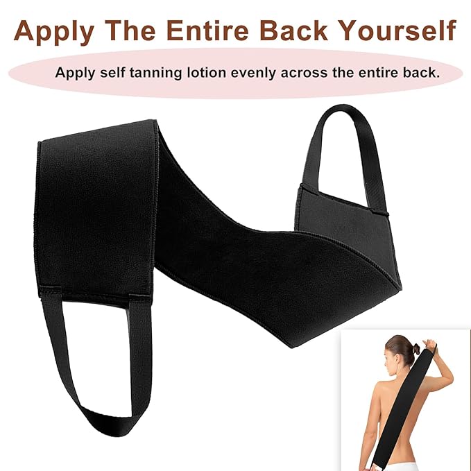 Tanning Back Lotion Applicator, Self Tanning Lotion Applicator ,for Back Tanner Lotion Suncreen Applicator Apply Lotion to Back Smooth Even Finish Back Lotioner