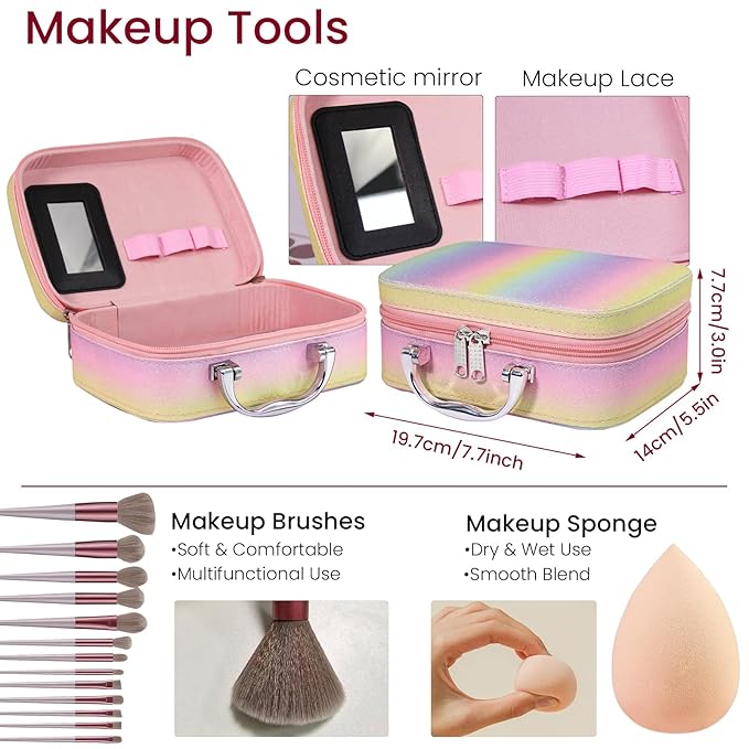 Makeup Kit for Women Full Kit, Travel Makeup