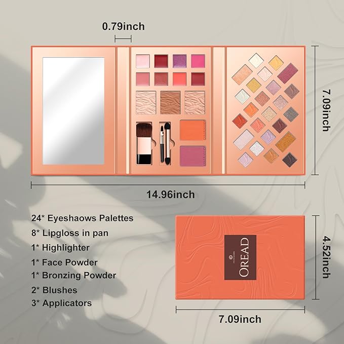Color Nymph Makeup Kit for Women, All In