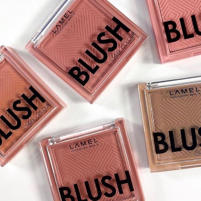 Lamel Blush Cheek Taupe Color Mini - Natural, 3.8g