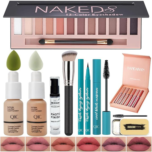 All In One Makeup Kit Full Kit 12