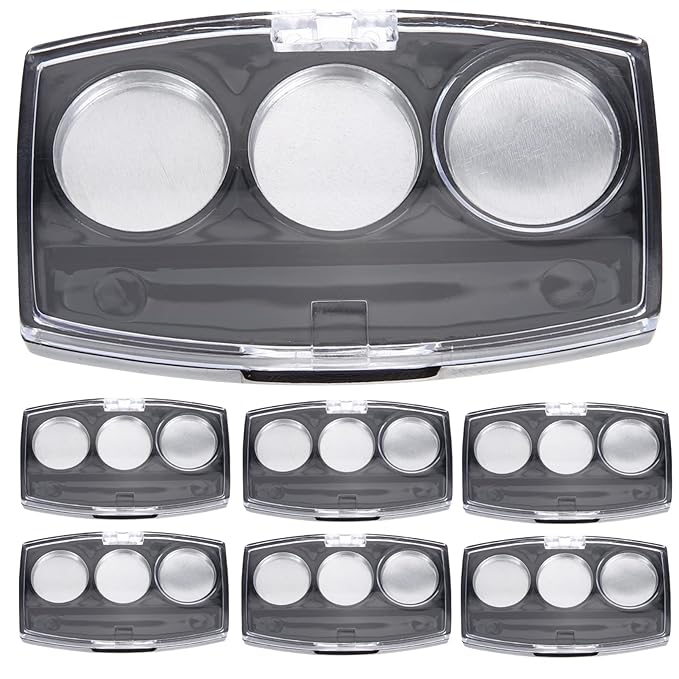 10Pcs Empty Magnetic Eyeshadow Palette Empty Eyeshadow Pans