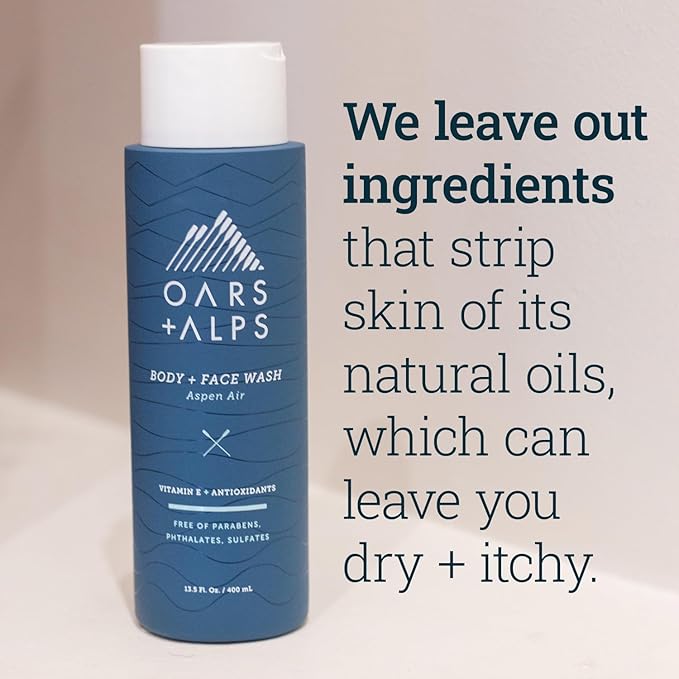 Oars + Alps Mens Moisturizing Body