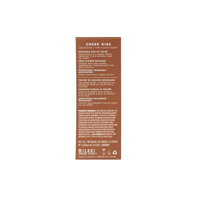 Milani Cheek Kiss Liquid Blush Makeup - Blendable