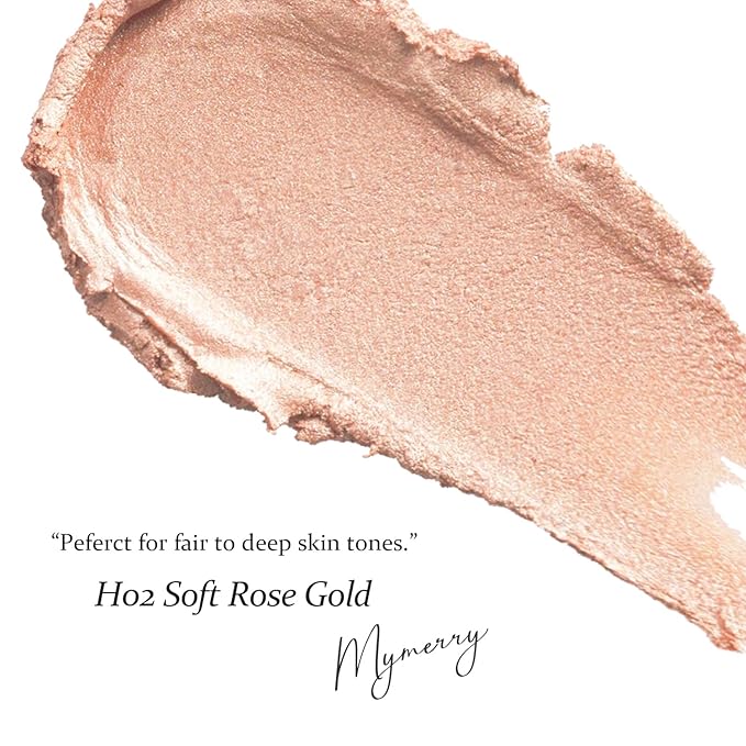 Dewy Highlighter Makeup, Highlighter Makeup Stick for Face Gold /0.53fl.Oz 15g