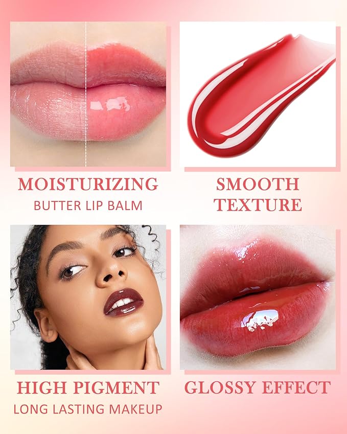 Tinted Lip Butter Balm-3 Colors Vanilla Oil