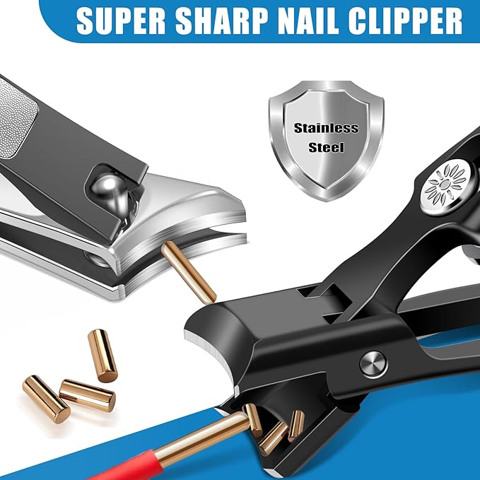 Nail clippers for thick nails