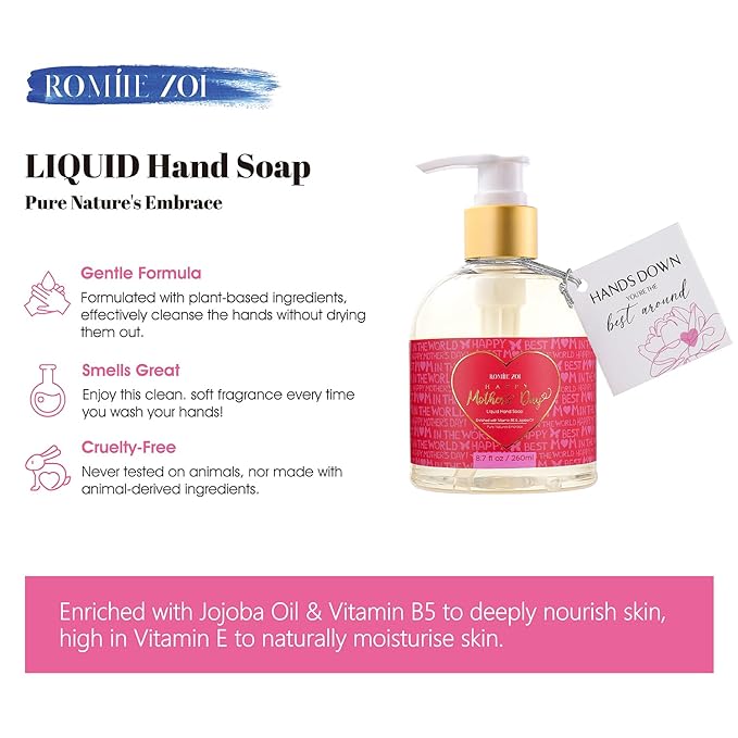 Mini Liquid Hand Soap for Mother's