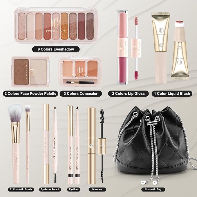 Color Nymph Beginners Makeup Kit for Teens Girls