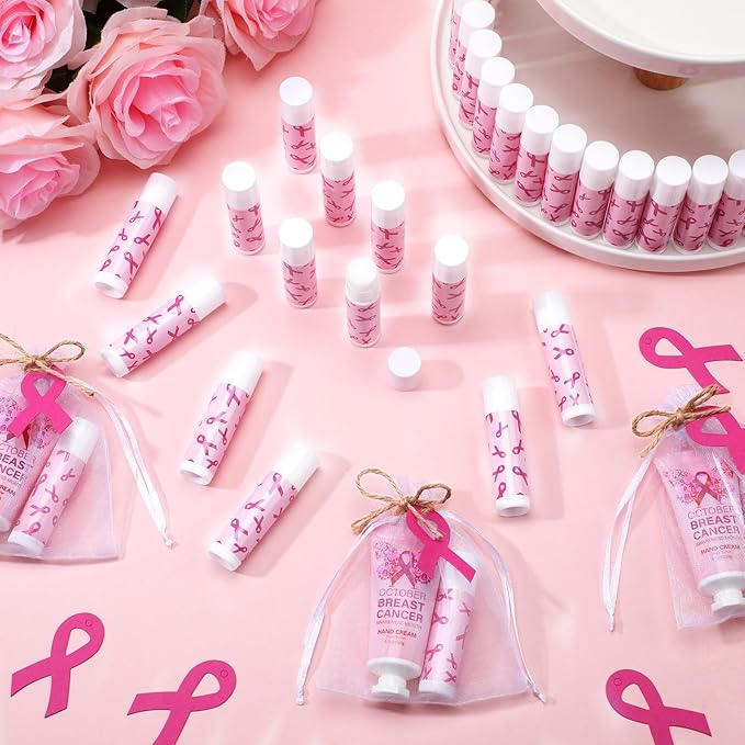 50 Set Breast Cancer Awareness Gifts Tag