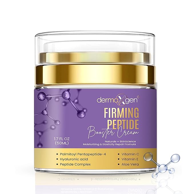 Matrixyl Face Cream – Skin Elasticity Repair Cream - Peptides Booster with Vitamins C and E, Hyaluronic Acid, Aloe Vera - Anti Wrinkle Cream – 1.7fl oz