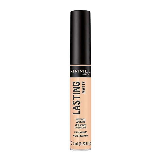 Rimmel London Lasting Matte Concealer, Shade 005 - - Porcelain, 7 ml